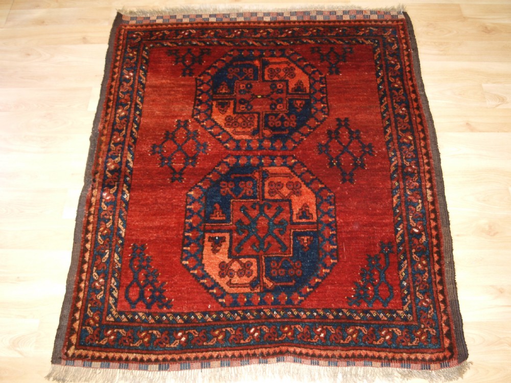 antique ersari turkmen of scarce small size great colour and condition circa 1900