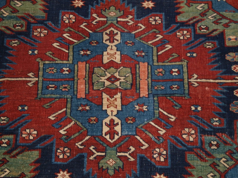 Zejwa Rugs Antique Caucasian Kuba Region Zejwa Village Rug, Superb Design, 4th ...