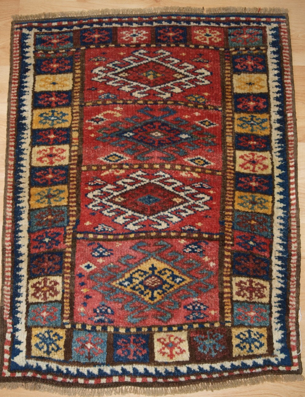antique kurdish yastik excellent colour circa 1900